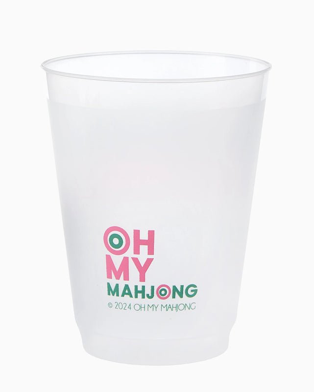 [Oh My Mahjong] Tiles and Smiles Cups - The Pink Pineapple 850
