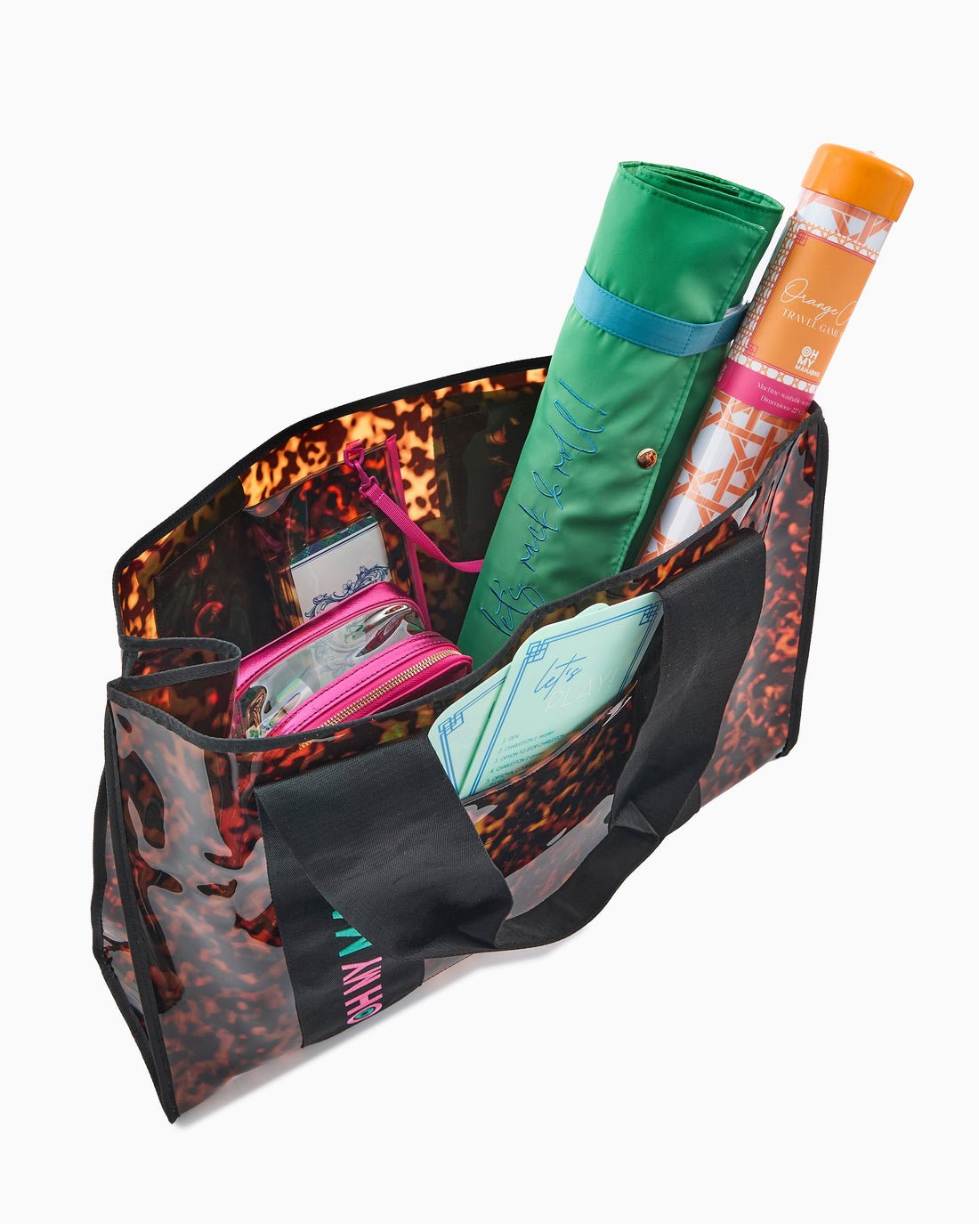 [Oh My Mahjong] Tortoise Beach Bag - The Pink Pineapple 850