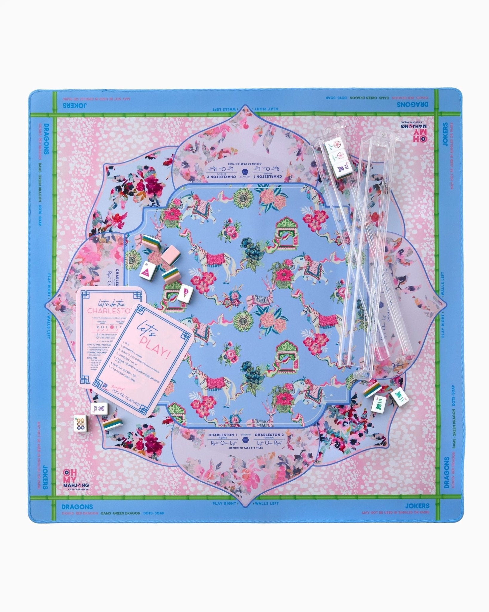 [Oh My Mahjong] Vivara Mat - The Pink Pineapple 850