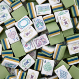 [Oh My Mahjong] Willow Mahjong Tiles - The Pink Pineapple 850