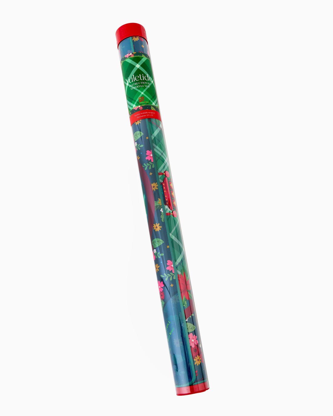 [Oh My Mahjong] Yuletide Mahjong Mat In Tube - The Pink Pineapple 850