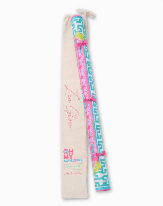 [Oh My Mahjong] Zen Glow Mat - The Pink Pineapple 850