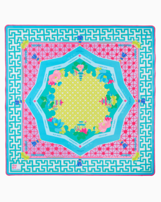 [Oh My Mahjong] Zen Glow Mat - The Pink Pineapple 850