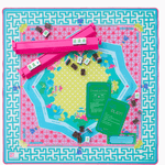[Oh My Mahjong] Zen Glow Mat - The Pink Pineapple 850