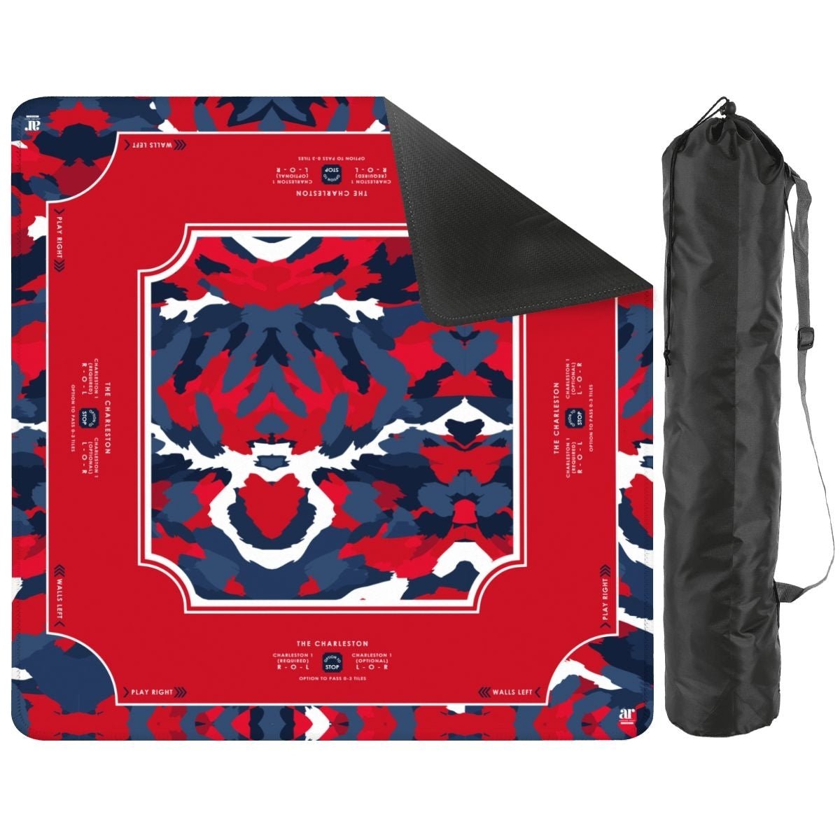 Ole Miss Game Day Mahjong Mat - The Pink Pineapple 850