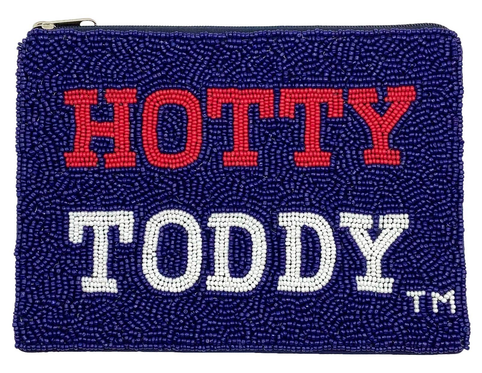 Ole Miss Hotty Toddy Beaded Coin Pouch - The Pink Pineapple 850