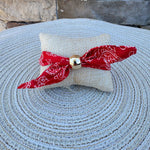 Ole Miss Rebels Bandana Slider Bracelet - The Pink Pineapple 850