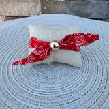 Ole Miss Rebels Bandana Slider Bracelet - The Pink Pineapple 850