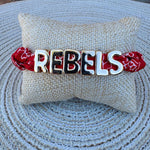 Ole Miss Rebels Bandana Slider Bracelet - The Pink Pineapple 850