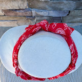 Ole Miss Rebels Logo Bandana Scarf Necklace - The Pink Pineapple 850