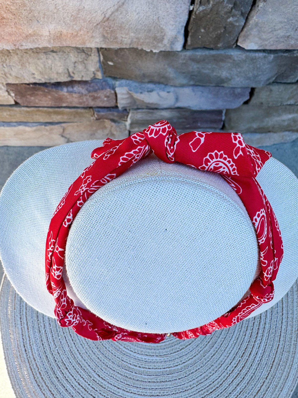 Ole Miss Rebels Logo Bandana Scarf Necklace - The Pink Pineapple 850