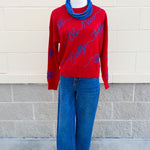Ole Miss Rebels® Love Letter Sweater - The Pink Pineapple 850