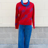 Ole Miss Rebels® Love Letter Sweater - The Pink Pineapple 850