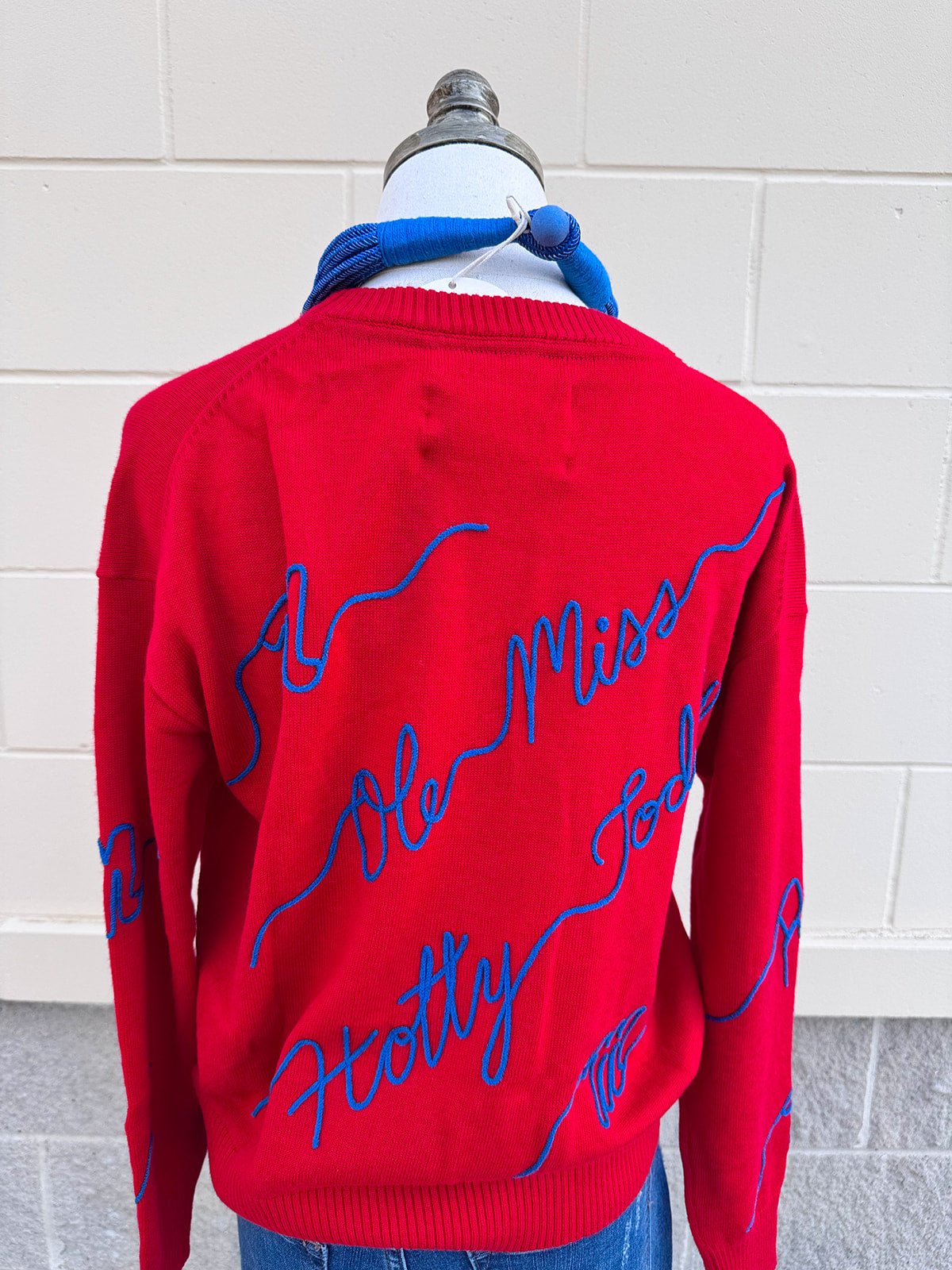 Ole Miss Rebels® Love Letter Sweater - The Pink Pineapple 850