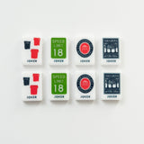 Ole Miss® University of Mississippi® Mahjong Tiles - The Pink Pineapple 850