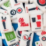 Ole Miss® University of Mississippi® Mahjong Tiles - The Pink Pineapple 850