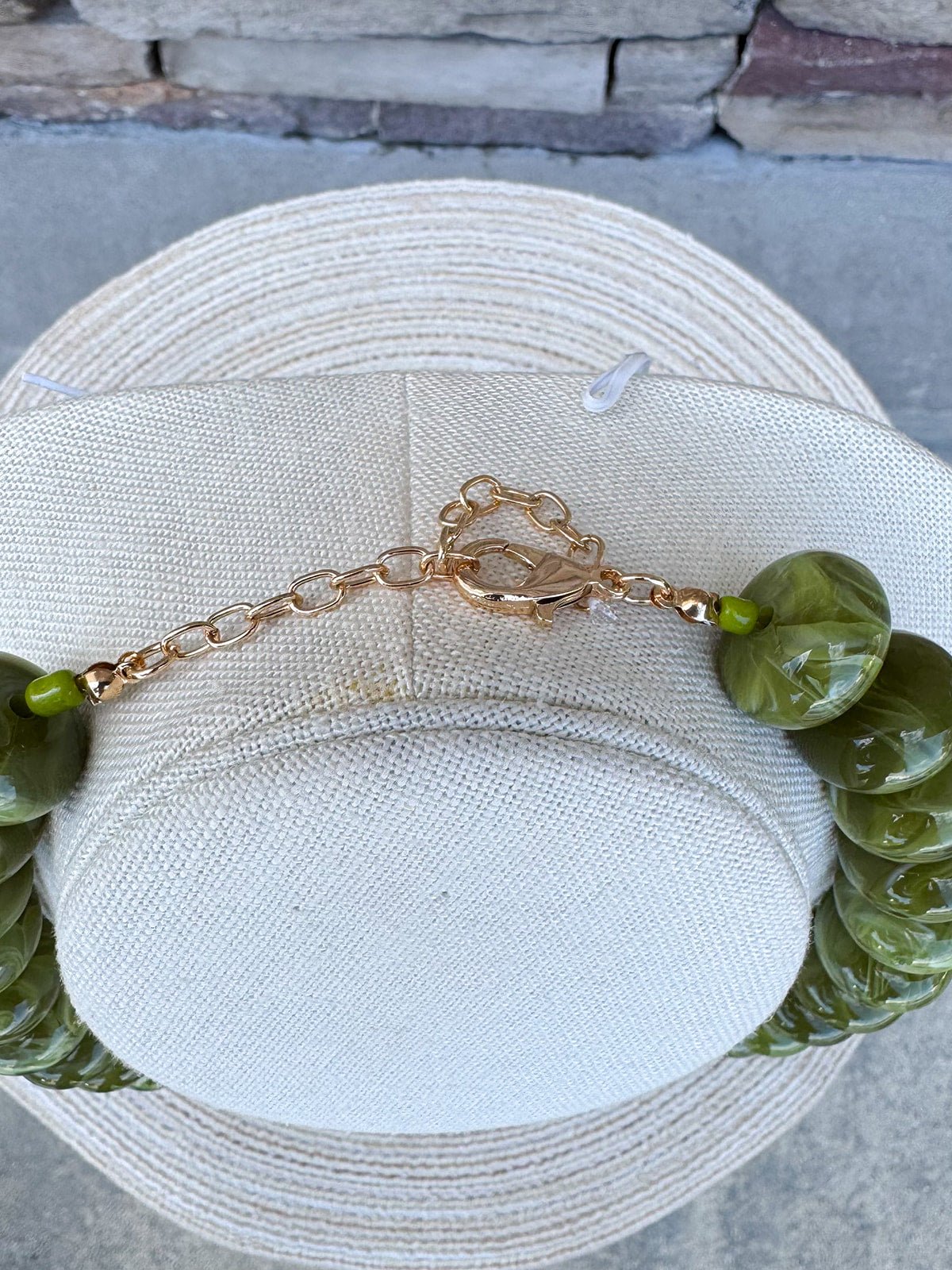 Olive Grove Beaded Necklace - The Pink Pineapple 850