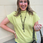 Olive Grove Top - The Pink Pineapple 850
