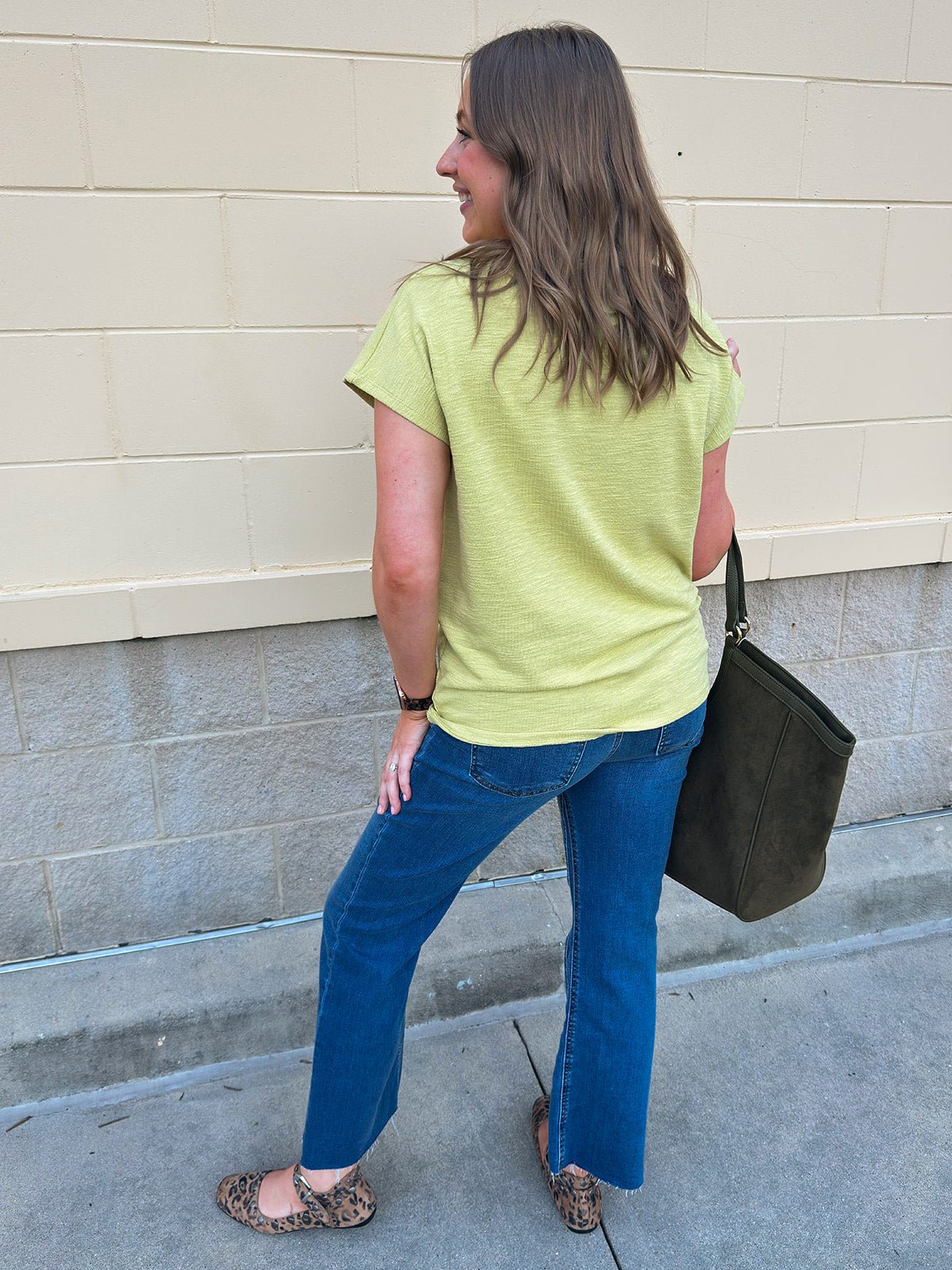 Olive Grove Top - The Pink Pineapple 850