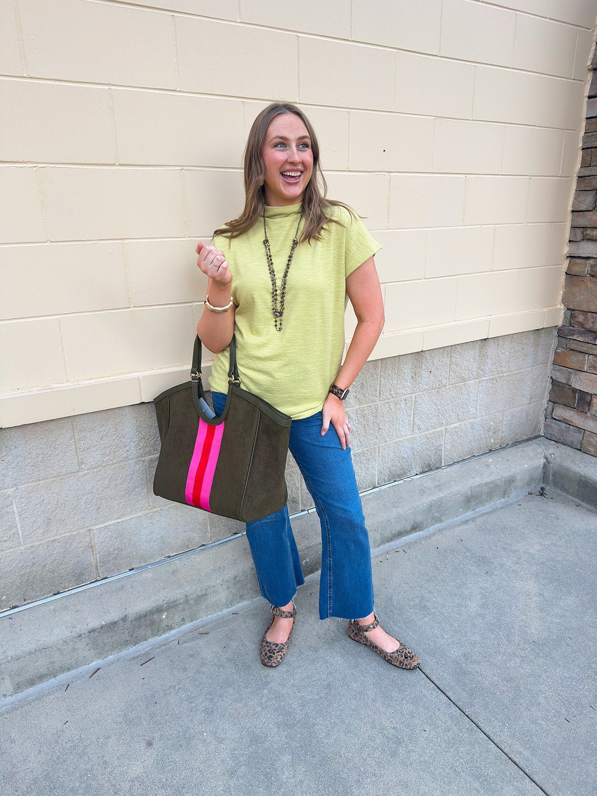 Olive Grove Top - The Pink Pineapple 850