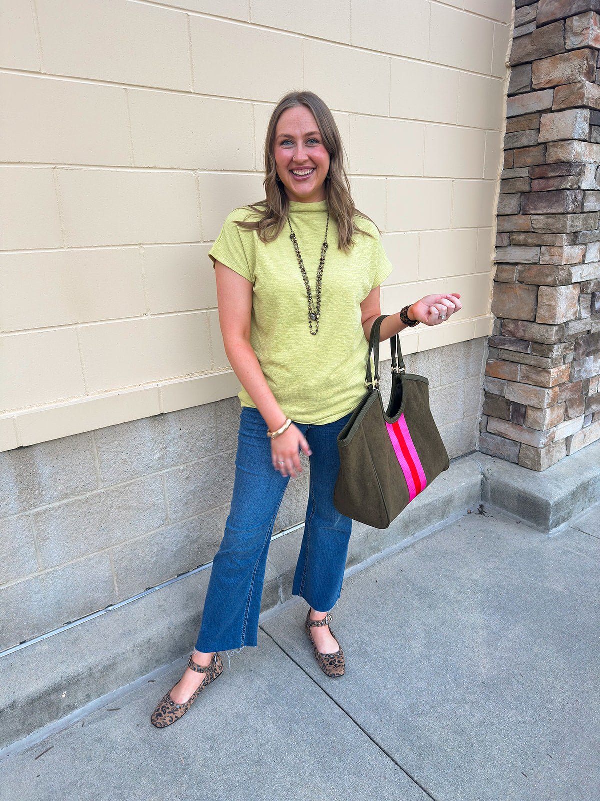 Olive Grove Top - The Pink Pineapple 850