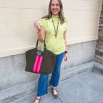 Olive Grove Top - The Pink Pineapple 850
