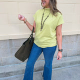Olive Grove Top - The Pink Pineapple 850