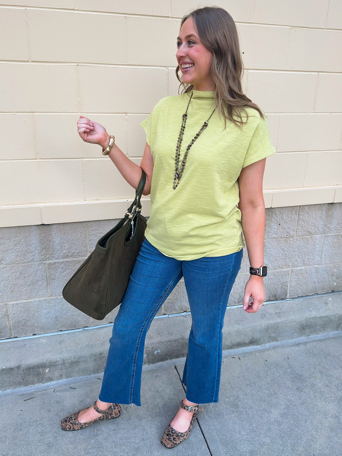Olive Grove Top - The Pink Pineapple 850