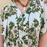 Olive Harvest Scalloped Midi Dress - The Pink Pineapple 850