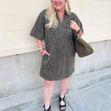 Olive Instinct Mini Dress - The Pink Pineapple 850