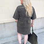 Olive Instinct Mini Dress - The Pink Pineapple 850