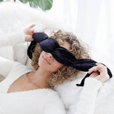 Onyx Weighted Sleep Mask - Eye Mask - The Pink Pineapple 850
