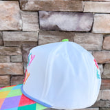 Oopsy Daisy Floral Embroidered Snapback Hat - The Pink Pineapple 850