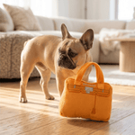 Orange Barkin Bag Chic Doggy Toy - The Pink Pineapple 850