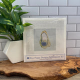 Oyster Needlepoint Kit - The Pink Pineapple 850