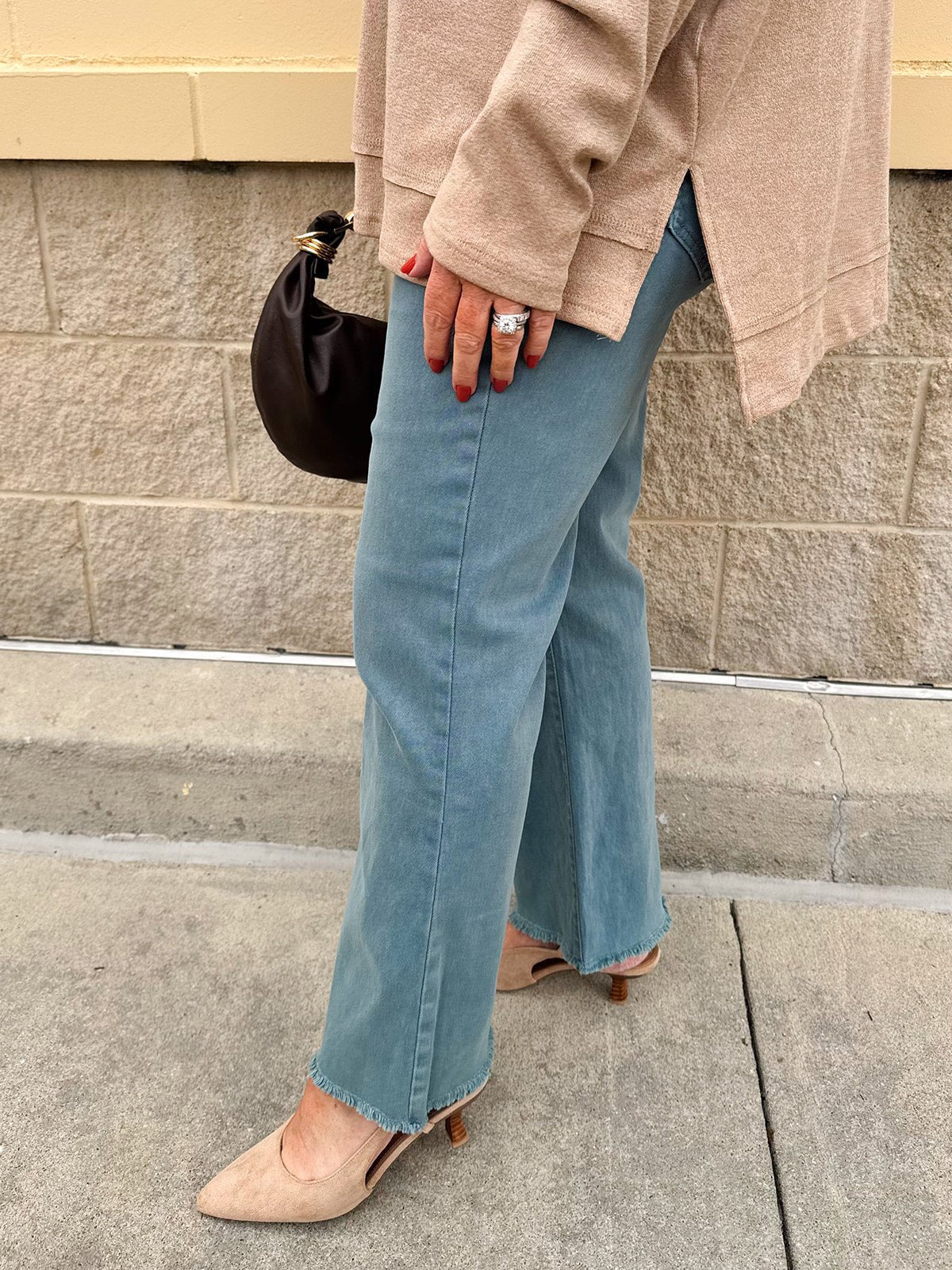 Pacific Fade Bootcut Jeans - The Pink Pineapple 850