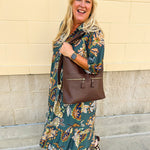 Painted Prairie Collared Midi Dress - The Pink Pineapple 850