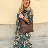 Painted Prairie Collared Midi Dress - The Pink Pineapple 850