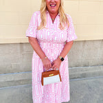 Palm Beach Promenade Dress - The Pink Pineapple 850