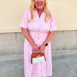 Palm Beach Promenade Dress - The Pink Pineapple 850