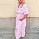 Palm Beach Promenade Dress - The Pink Pineapple 850
