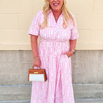 Palm Beach Promenade Dress - The Pink Pineapple 850
