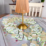 Palm Breeze Scalloped Rechargeable Table Lamp - The Pink Pineapple 850