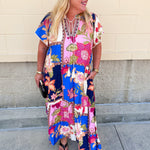 Palm Coast Reverie Midi Dress - The Pink Pineapple 850