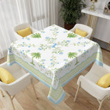 Palm Estate Mahjong Tablecloth - The Pink Pineapple 850