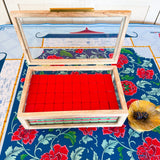 Palm House Mahjong Storage Case - The Pink Pineapple 850