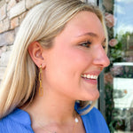 Paperclip Earrings - The Pink Pineapple 850