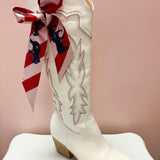 Parade & Stripes Skinny Scarf - The Pink Pineapple 850