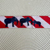 Parade & Stripes Skinny Scarf - The Pink Pineapple 850