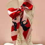 Parade & Stripes Skinny Scarf - The Pink Pineapple 850